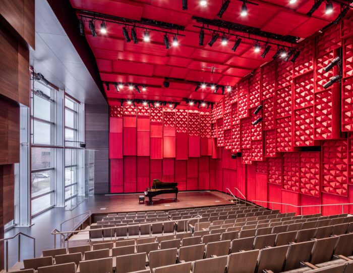 Voxman Music Building, University of Iowa - Interior