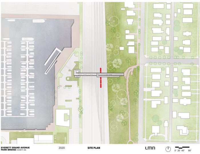 Grand Avenue Park Bridge - Site Plan
