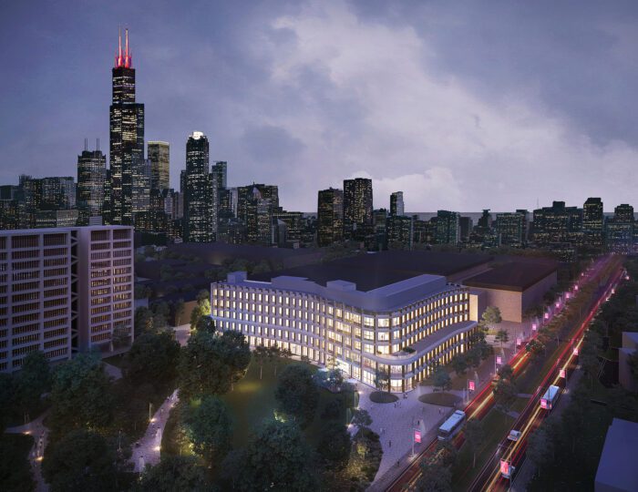 Computer Design, Research, and Learning Center, University of Illinois Chicago - Exterior