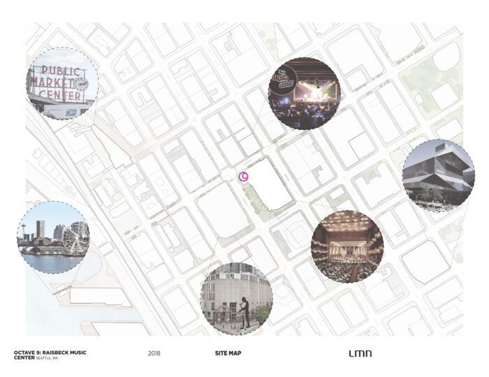 Octave 9: Raisbeck Music Center - Site Map
