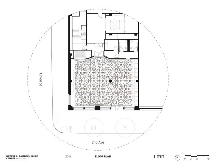 Octave 9: Raisbeck Music Center - Floor Plan