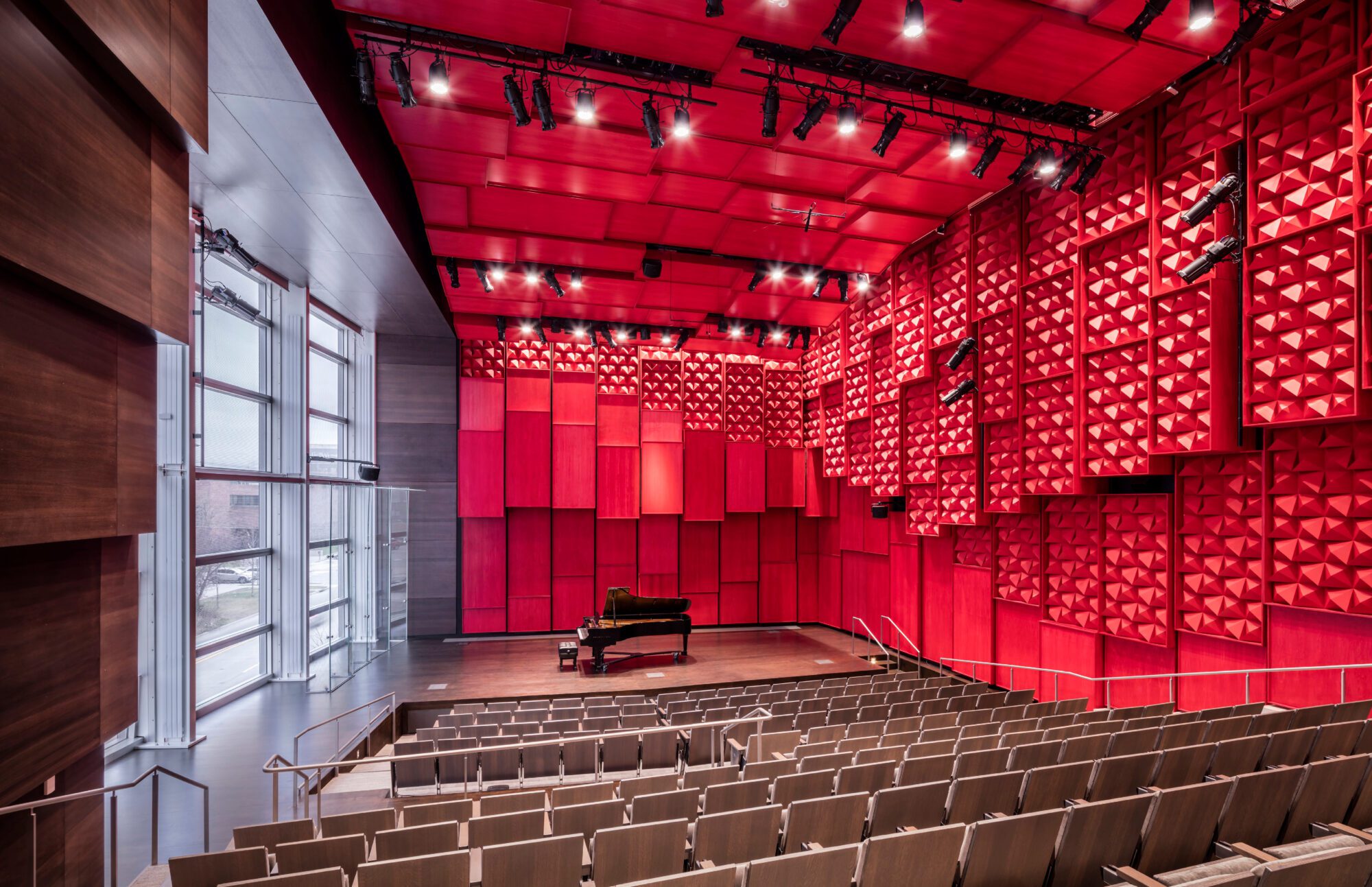 Voxman Music Building, University of Iowa - Interior