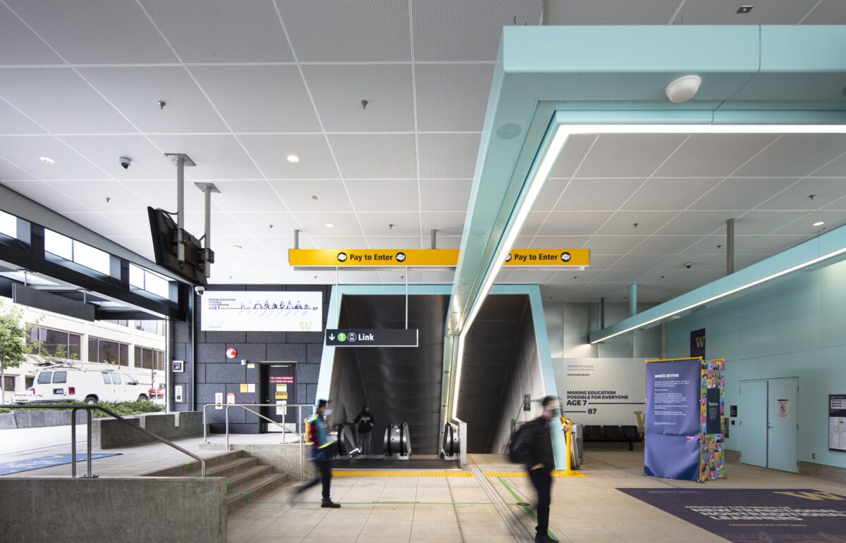 Sound Transit University District Station - Interior