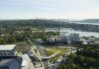 Sound Transit University of Washington Station - Aerial View