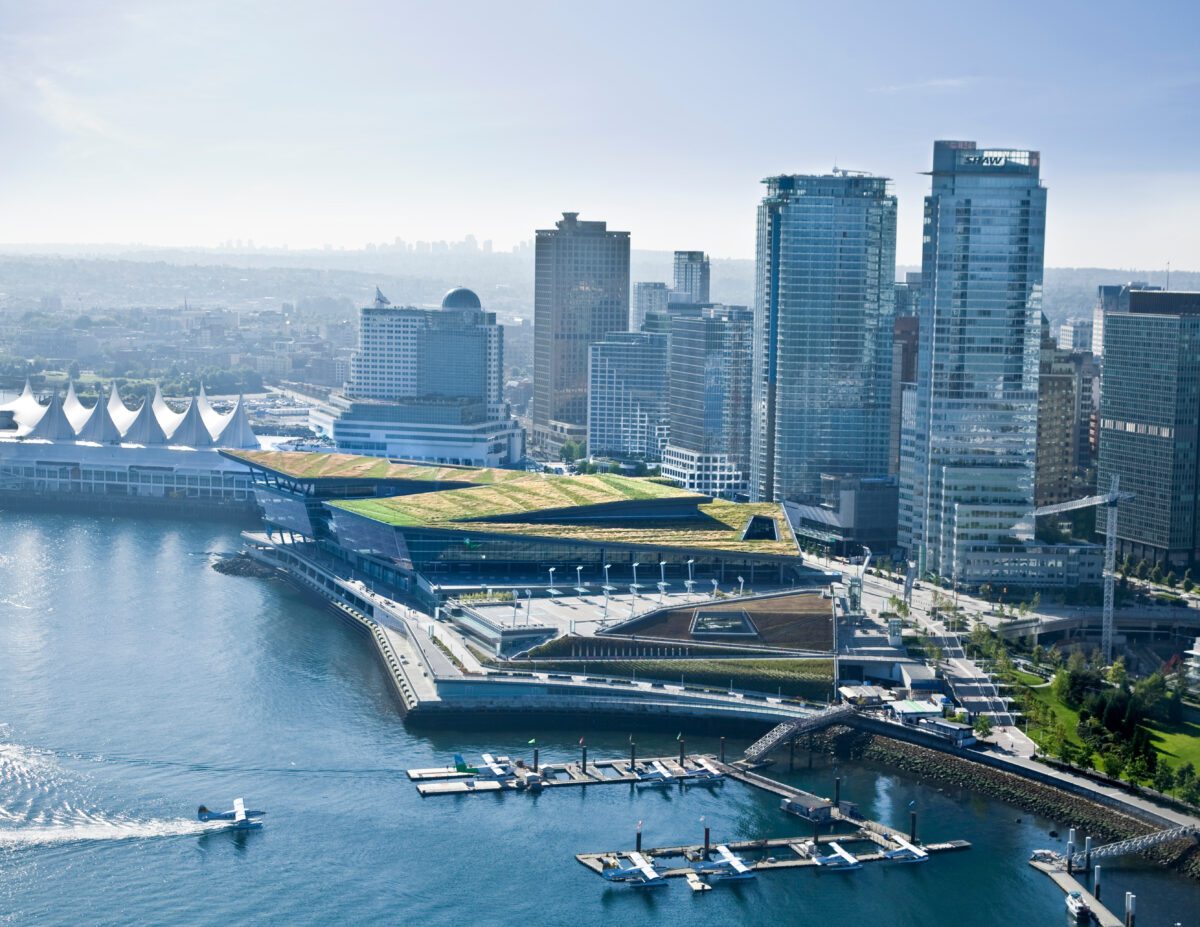 Vancouver Convention Centre West - Aerial View