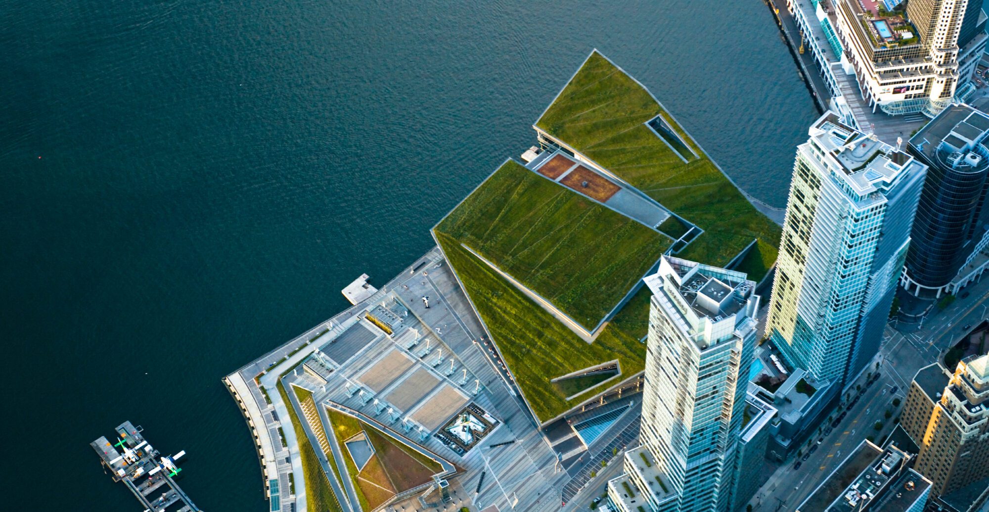 Vancouver Convention Centre West - Aerial View