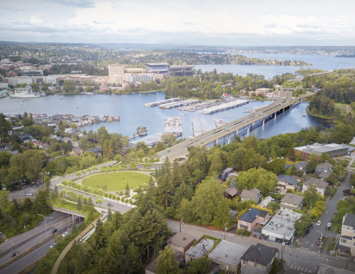 State Route 520 Seattle Lids and Bridges