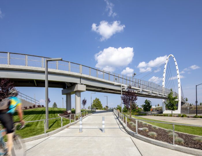 University District Gateway Bridge - Exterior