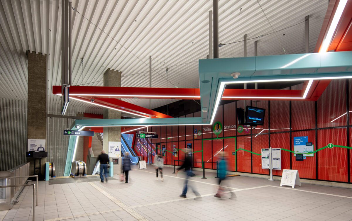 U District Station Sound Transit - Interior