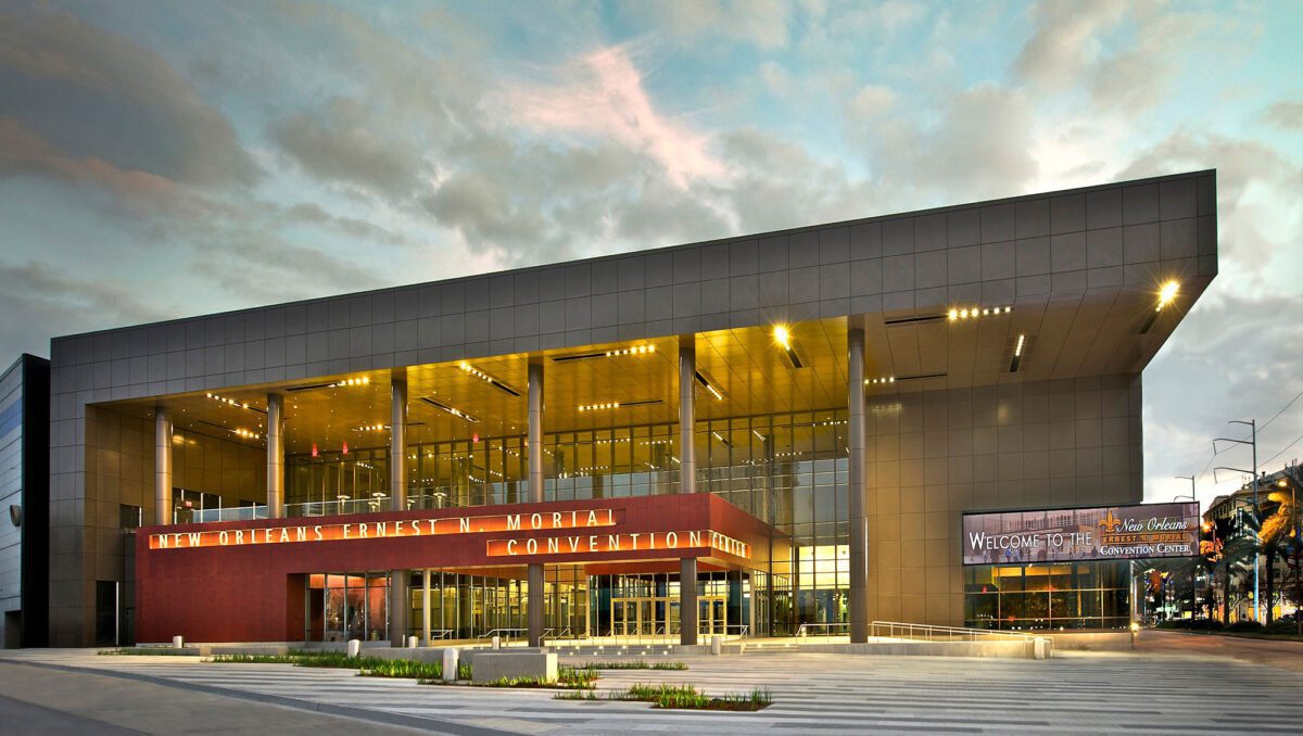 New Orleans Ernest N. Morial Convention Center Hall A Renovations - Exterior