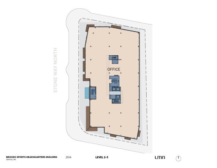Brooks Sports HQ Building_Level 2-3