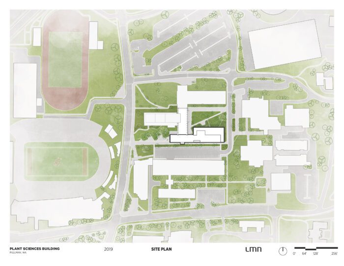 Plant Sciences Building, Washington State University - Site Plan