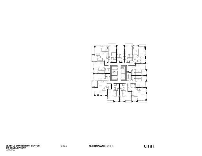 Seattle Convention Center Co-dev_Floor Plan - Level 8