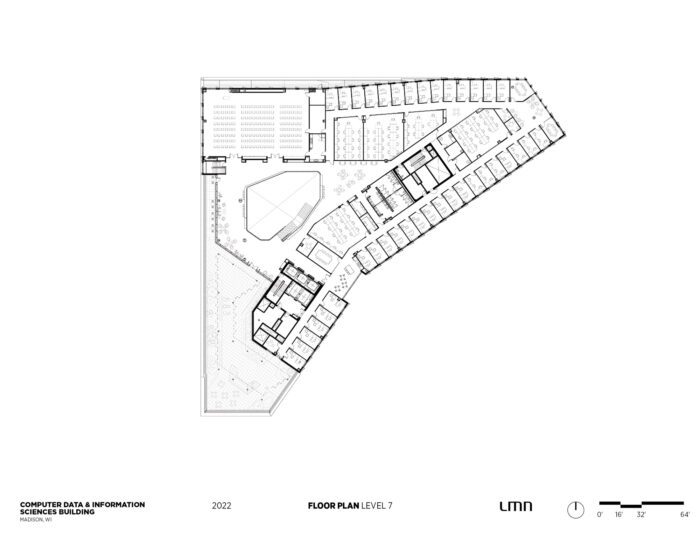 UW Madison CDIS, Floor Plan - Level 7