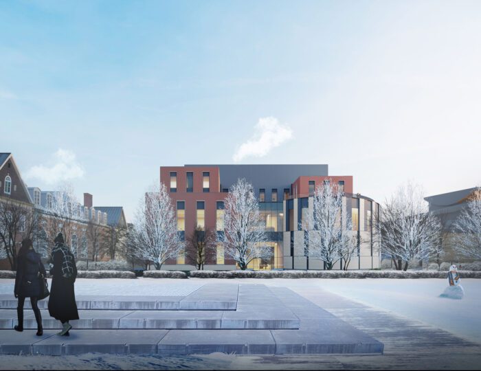 Steven S. Wymer Hall, U of Illinois Urban Champaign - Exterior