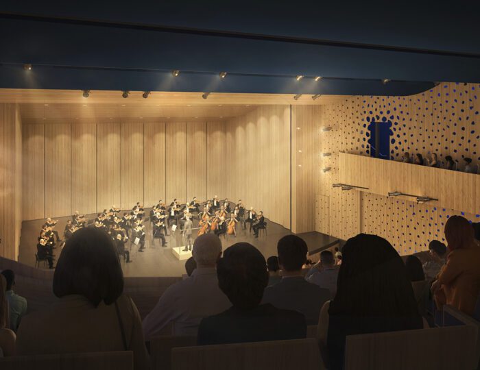 The Diego Rivera Theater - Interior