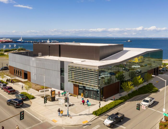 Field Arts & Events Hall at the Port Angeles Waterfront Center - Exterior
