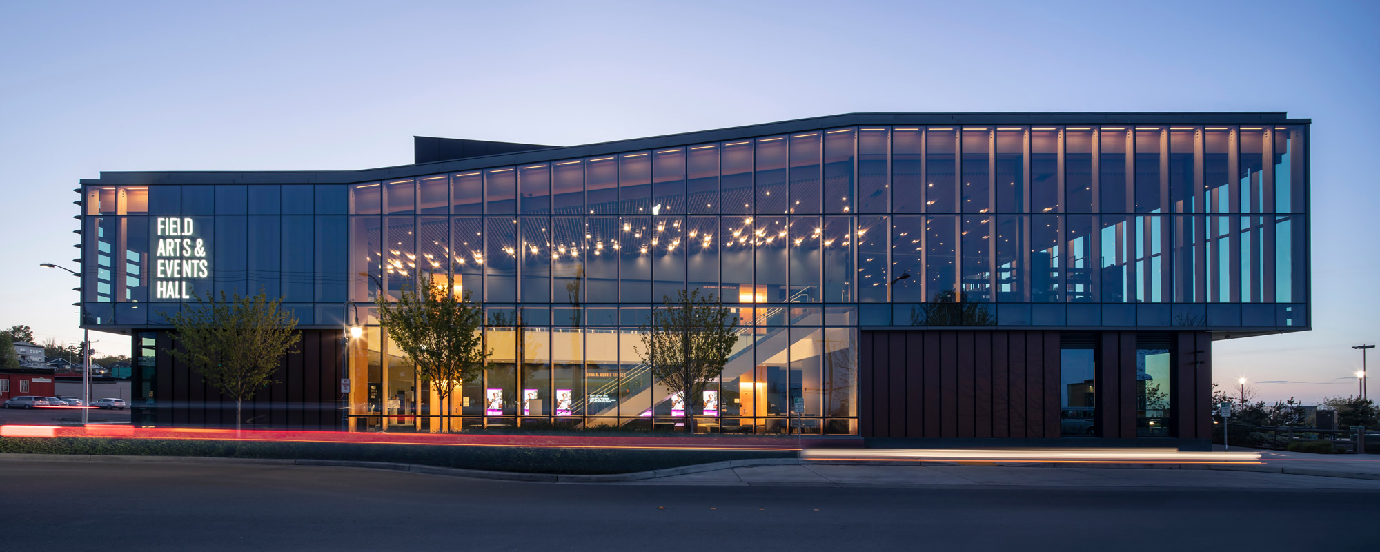 Field Arts & Events Hall at the Port Angeles Waterfront Center - Exterior