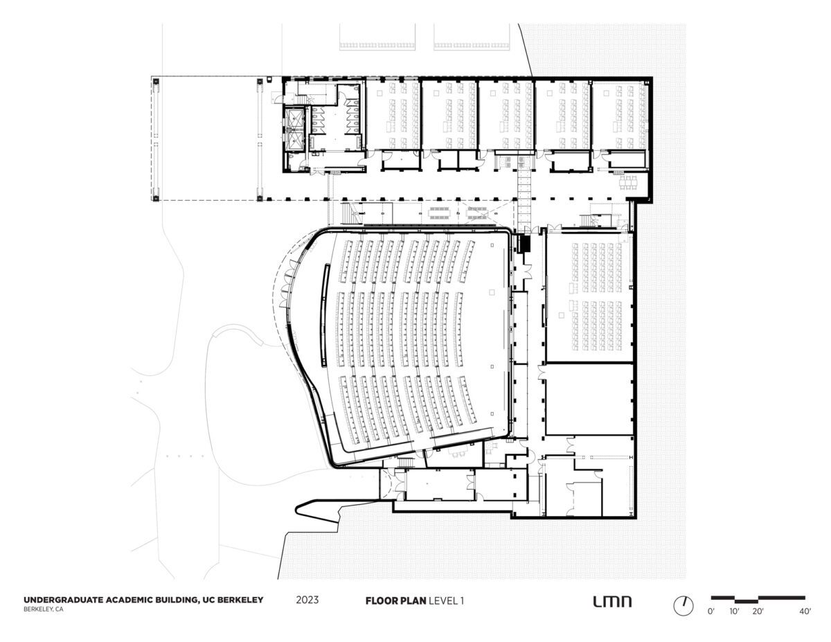 Undergraduate Academic Building, UC-Berkeley - Level 01