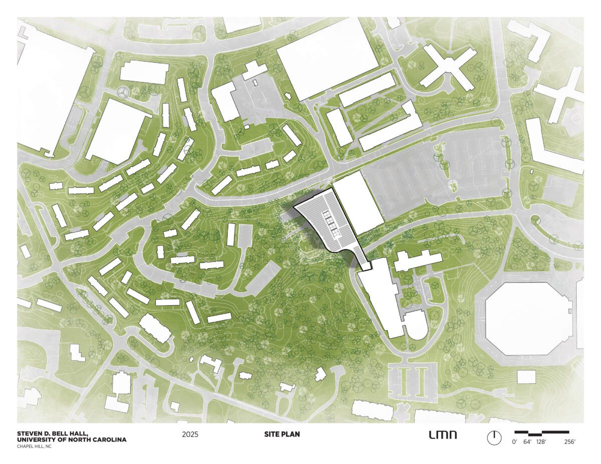 UNC-Bell-Hall-Site-Plan